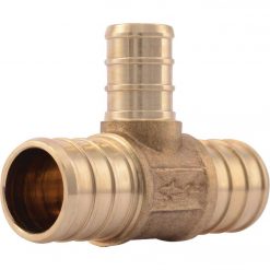 Top 10 ๐คฉ SharkBite 3/4 In. X 3/4 In. X 1/2 In. Barb Reducing Brass PEX Tee ๐