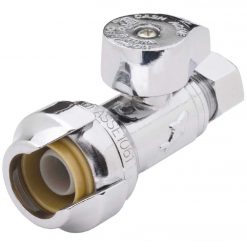 Wholesale 😉 SharkBite 1/2 In. X 3/8 In. Compression Brass Straight Stop Valve 👍