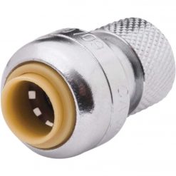 Best reviews of 🌟 SharkBite 1/4 In. X 3/8 In. Push-to-Connect Brass Stop Valve Adapter ⭐