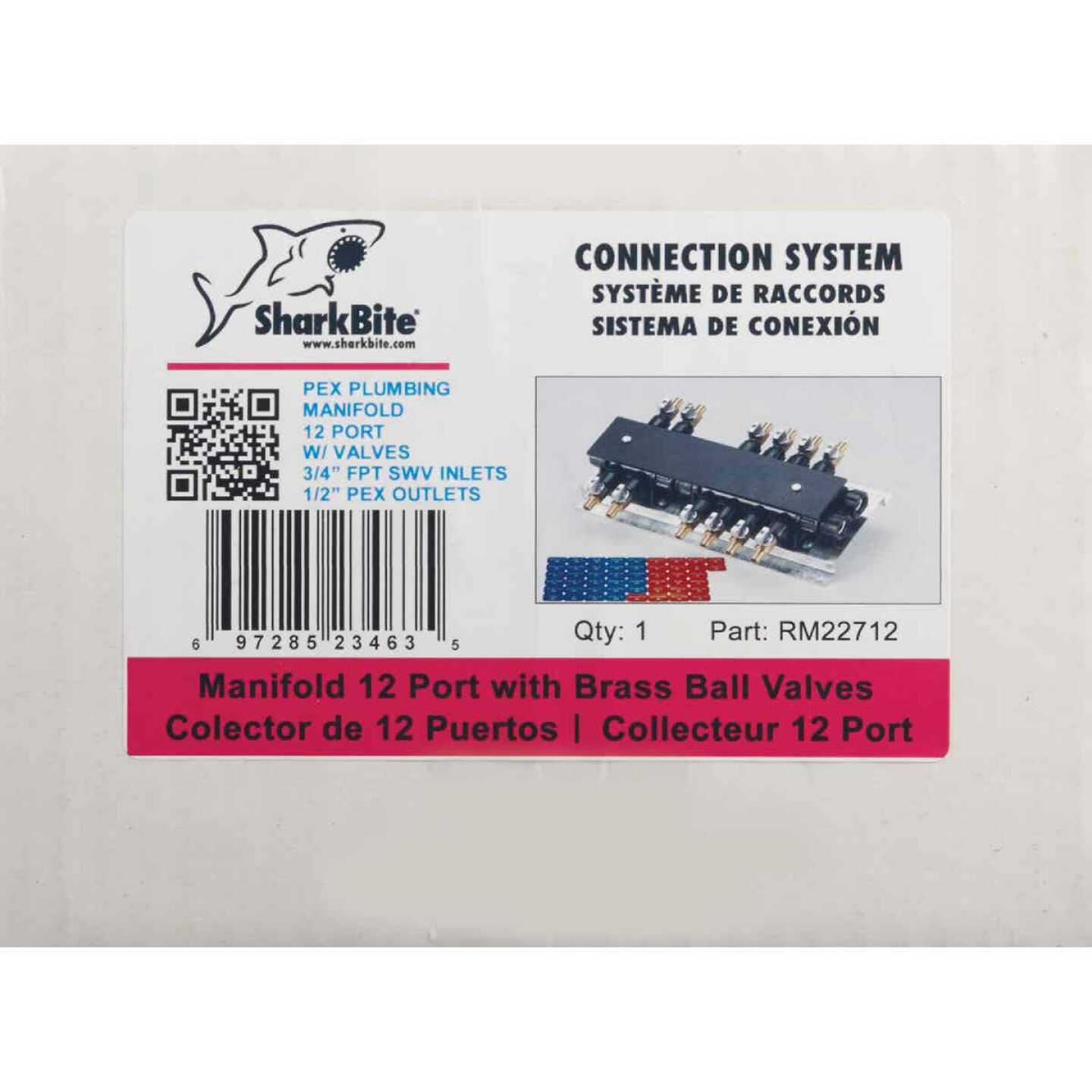 Top 10 🔔 SharkBite 12 Port Barb PEX Manifold With Brass Ball Shutoff Valves 🛒 2 Top 10 🔔 SharkBite 12 Port Barb PEX Manifold With Brass Ball Shutoff Valves 🛒 - Image 2