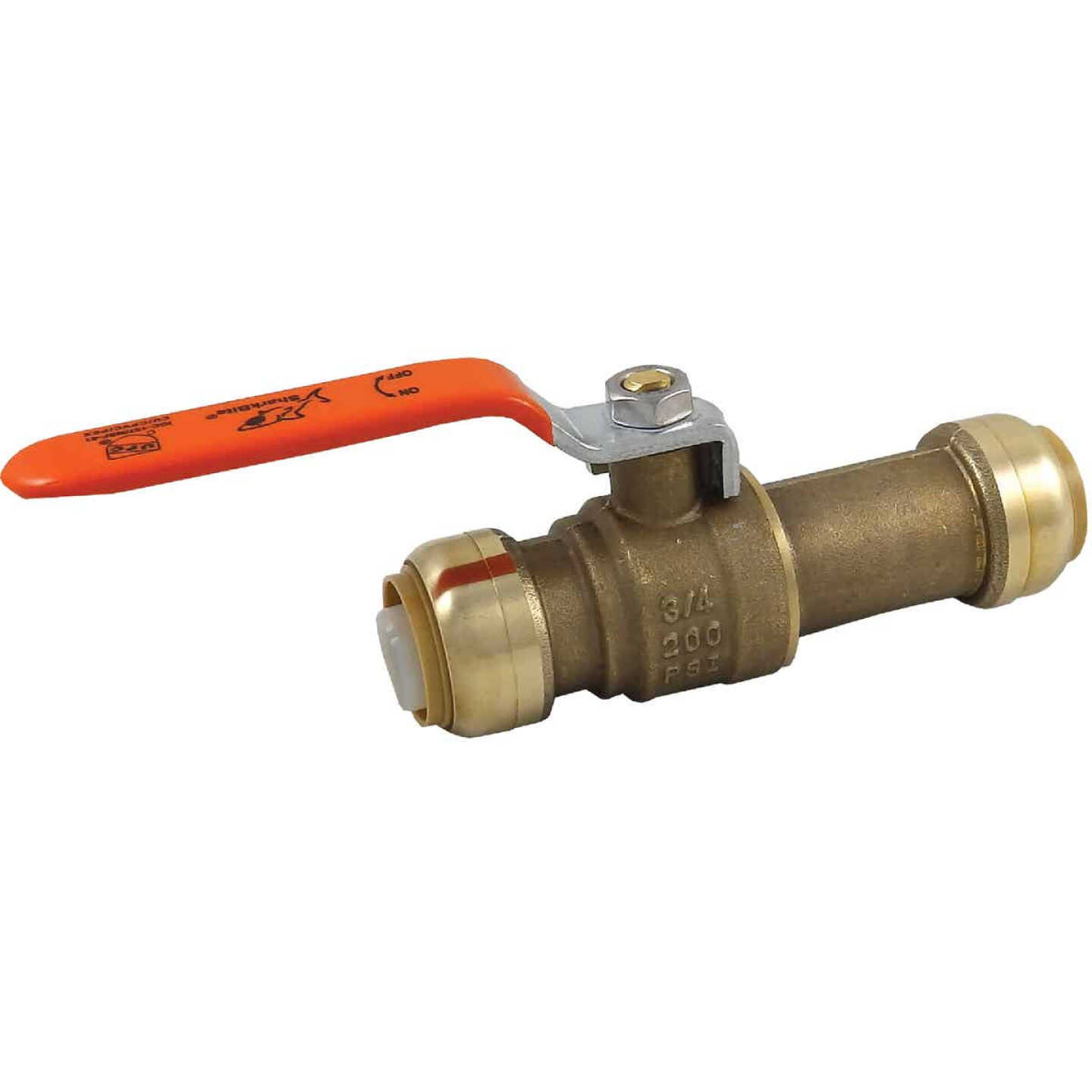Deals ❤️ SharkBite 3/4 In. Brass Push-Fit Slip Ball Valve 👏 1 Deals ❤️ SharkBite 3/4 In. Brass Push-Fit Slip Ball Valve 👏