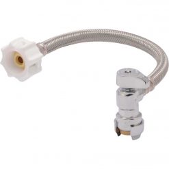 Wholesale ✨ SharkBite Click Seal 1/2 In. C X 7/8 In. BC X 12 In. L Braided Stainless Steel Toilet Connector 🛒