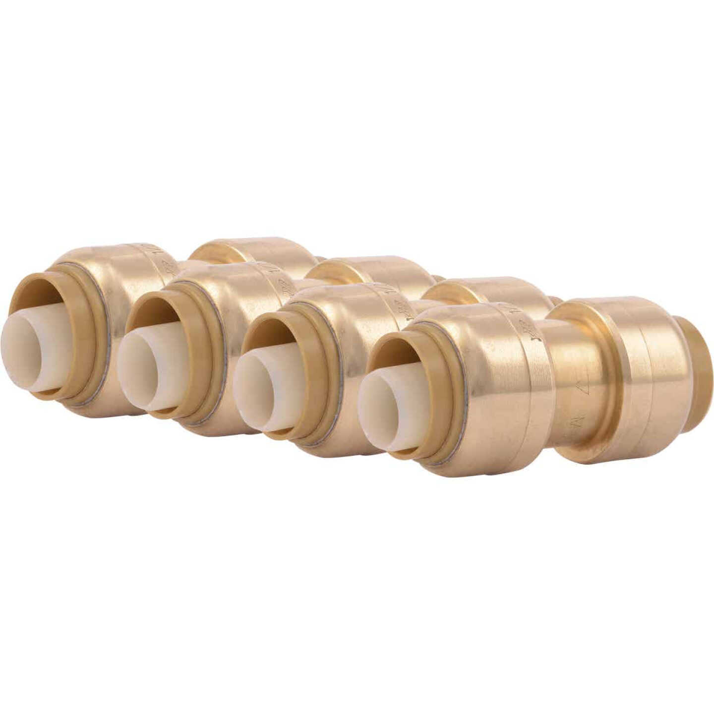 Best deal 🤩 SharkBite 1/2 In. Push-to-Connect Straight Brass Coupling (4-Pack) 🔥 1 Best deal 🤩 SharkBite 1/2 In. Push-to-Connect Straight Brass Coupling (4-Pack) 🔥