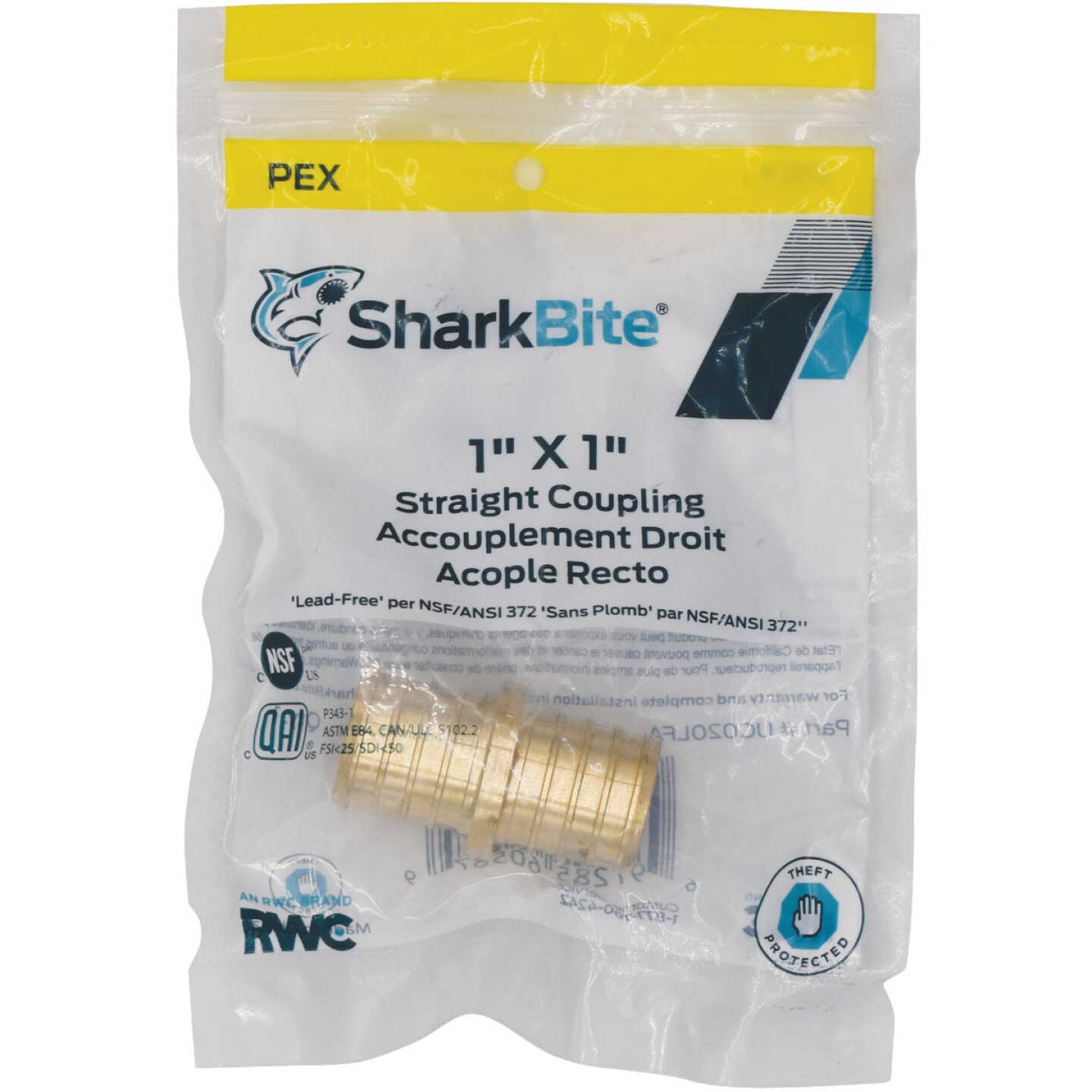 Best Pirce ๐ฏ SharkBite Lead-Free Insert 1 In. Barb X 1 In. Barb Brass PEX Coupling ๐งจ 2 Best Pirce ๐ฏ SharkBite Lead-Free Insert 1 In. Barb X 1 In. Barb Brass PEX Coupling ๐งจ - Image 2