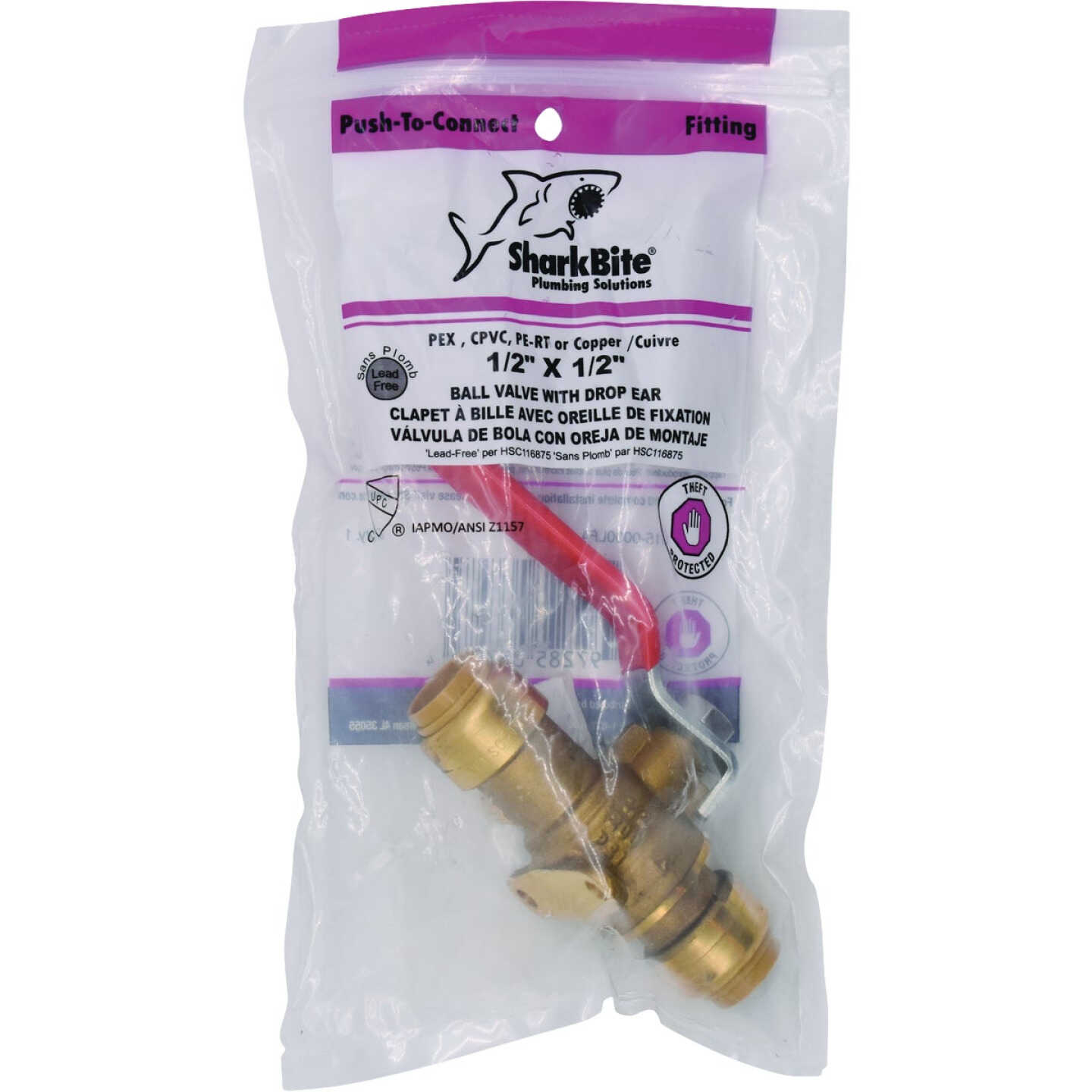 Cheapest ๐คฉ SharkBite 1/2 In. Brass Push-Fit Ball Valve With Drain & Mounting Tab ๐ 2 Cheapest ๐คฉ SharkBite 1/2 In. Brass Push-Fit Ball Valve With Drain & Mounting Tab ๐ - Image 2