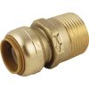 Cheapest 😀 SharkBite 3/4 In. X 1 In. MNPT Straight Brass Push-to-Connect Male Adapater ⭐