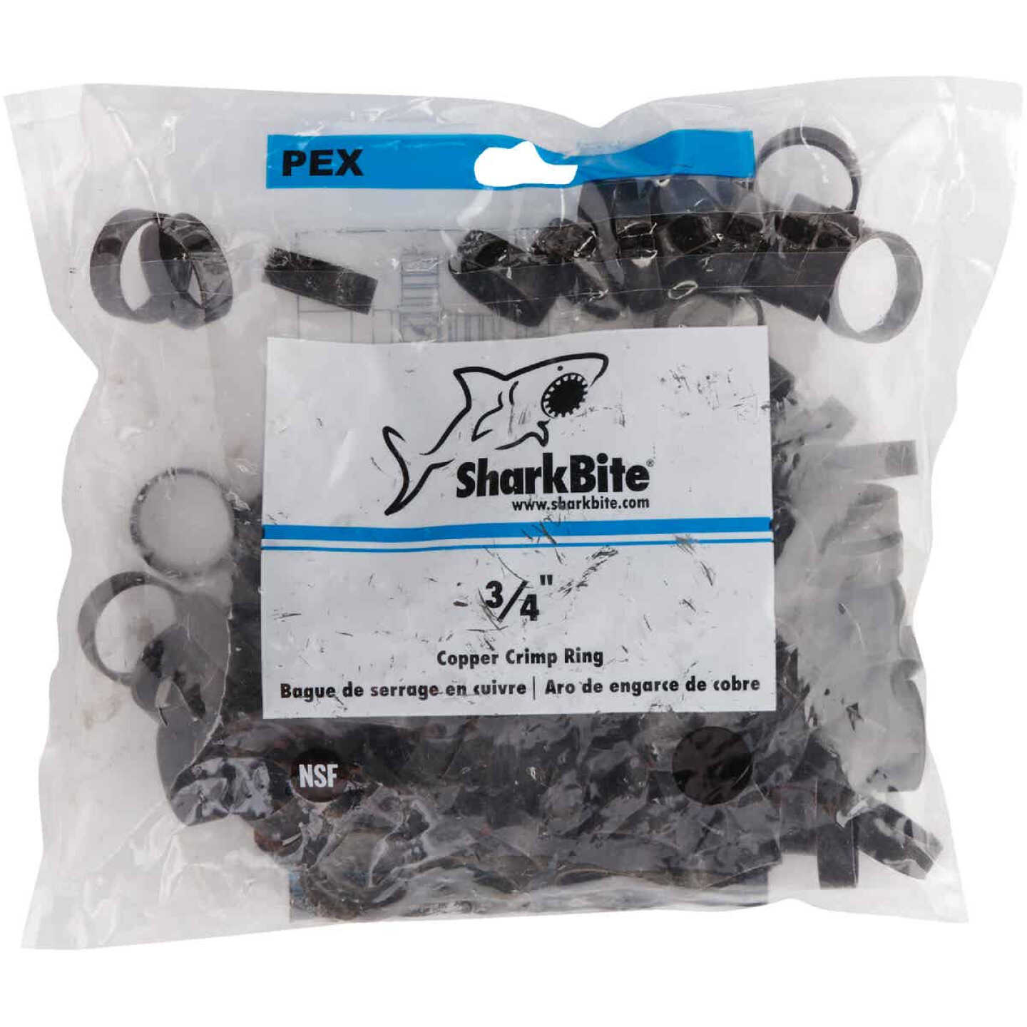 Cheap 💯 SharkBite 3/4 In. Copper PEX Crimp Ring (100-Pack) 🤩 2 Cheap 💯 SharkBite 3/4 In. Copper PEX Crimp Ring (100-Pack) 🤩 - Image 2