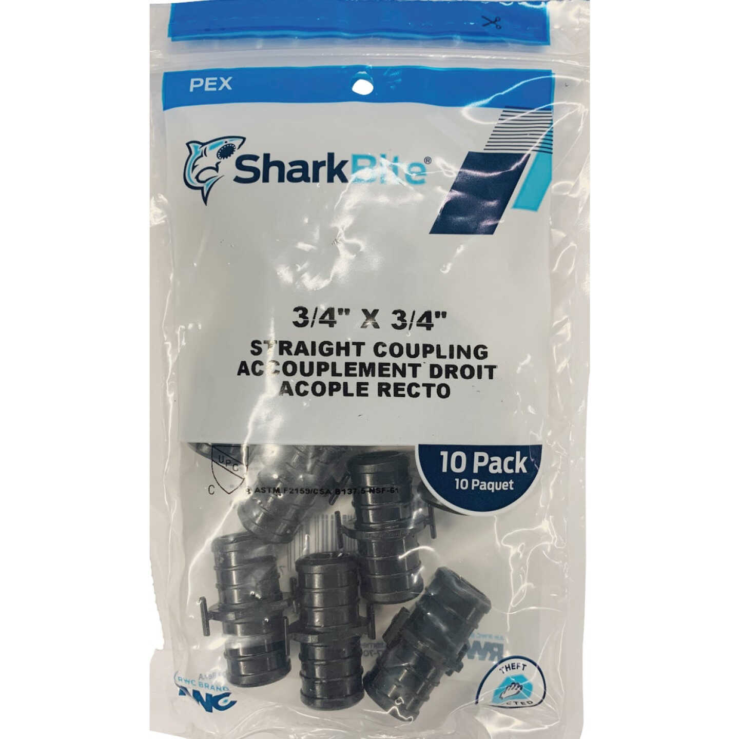 Top 10 โค๏ธ SharkBite 3/4 In. Barb X 3/4 In. Barb Poly-Alloy PEX Coupling (10-Pack) ๐คฉ 2 Top 10 โค๏ธ SharkBite 3/4 In. Barb X 3/4 In. Barb Poly-Alloy PEX Coupling (10-Pack) ๐คฉ - Image 2