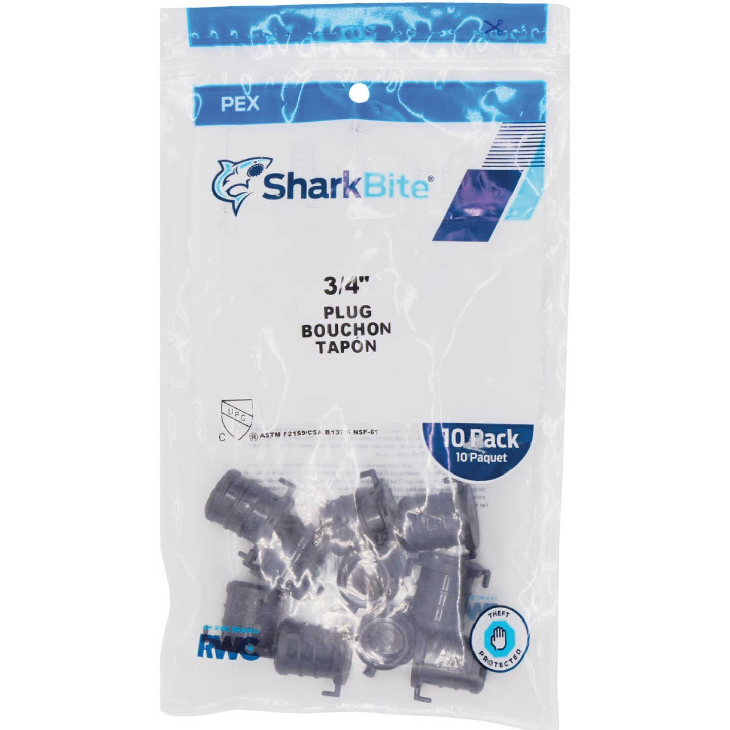 Best Sale ๐ SharkBite 3/4 In. Barb Poly-Alloy PEX Test Plug (10-Pack) ๐ 2 Best Sale ๐ SharkBite 3/4 In. Barb Poly-Alloy PEX Test Plug (10-Pack) ๐ - Image 2