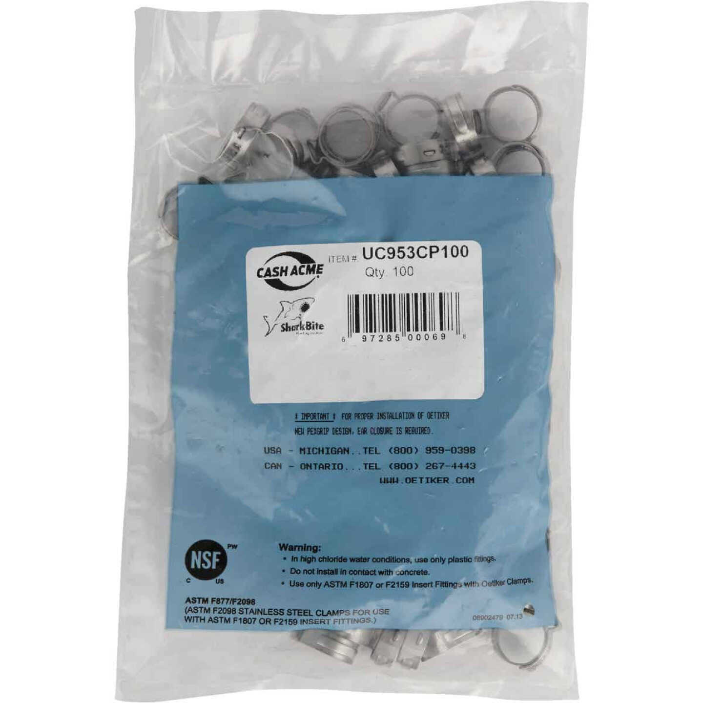 Coupon ✔️ SharkBite 1/2 In. Stainless Steel PEX Cinch Clamps 🎉 2 Coupon ✔️ SharkBite 1/2 In. Stainless Steel PEX Cinch Clamps 🎉 - Image 2