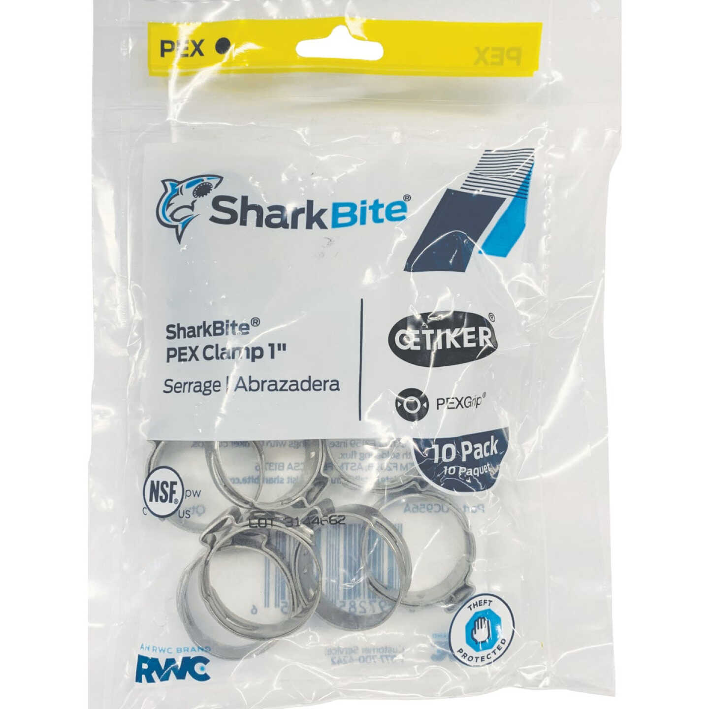 Deals 👍 SharkBite 1 In. Stainless Steel PEX Cinch Clamps 👍 2 Deals 👍 SharkBite 1 In. Stainless Steel PEX Cinch Clamps 👍 - Image 2