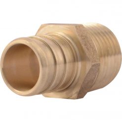 Best Sale 😍 SharkBite 3/4 In. CF X 1/2 In. MPT Brass PEX Adapter ⌛