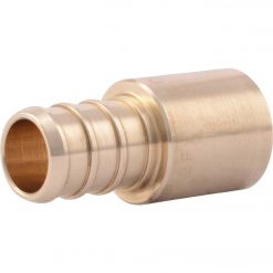 Outlet 😀 SharkBite 1/2 In. Male Sweat X 1/2 In. CF Brass PEX Adapter 💯