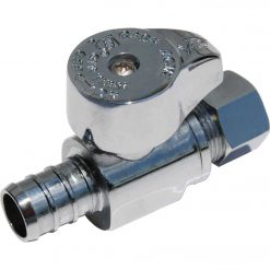 Promo 😉 SharkBite 1/2 In. CF X 3/8 In. OD Brass Straight Valve 🌟