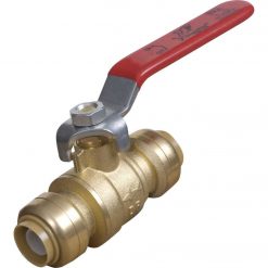 Outlet 🛒 SharkBite 3/4 In. Brass Push-Fit Ball Valve 🧨