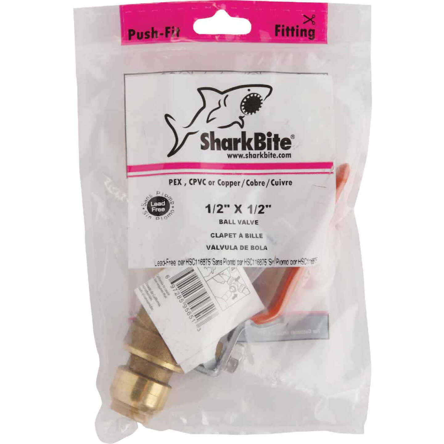 Flash Sale ⌛ SharkBite 1/2 In. Brass Push-Fit Ball Valve ✔️ 2 Flash Sale ⌛ SharkBite 1/2 In. Brass Push-Fit Ball Valve ✔️ - Image 2