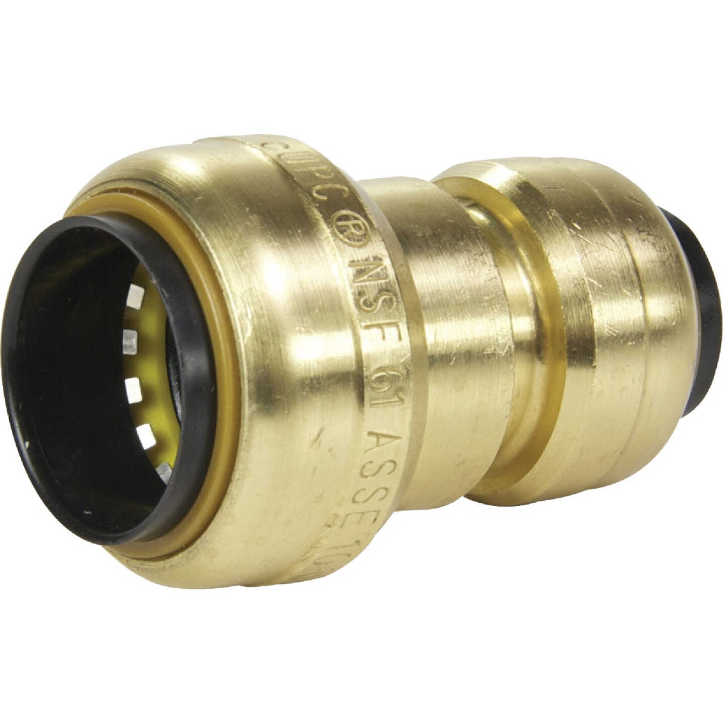 New 🎁 SharkBite 1 In. X 3/4 In. Push-to-Connect Brass Coupling ⭐ 1 New 🎁 SharkBite 1 In. X 3/4 In. Push-to-Connect Brass Coupling ⭐