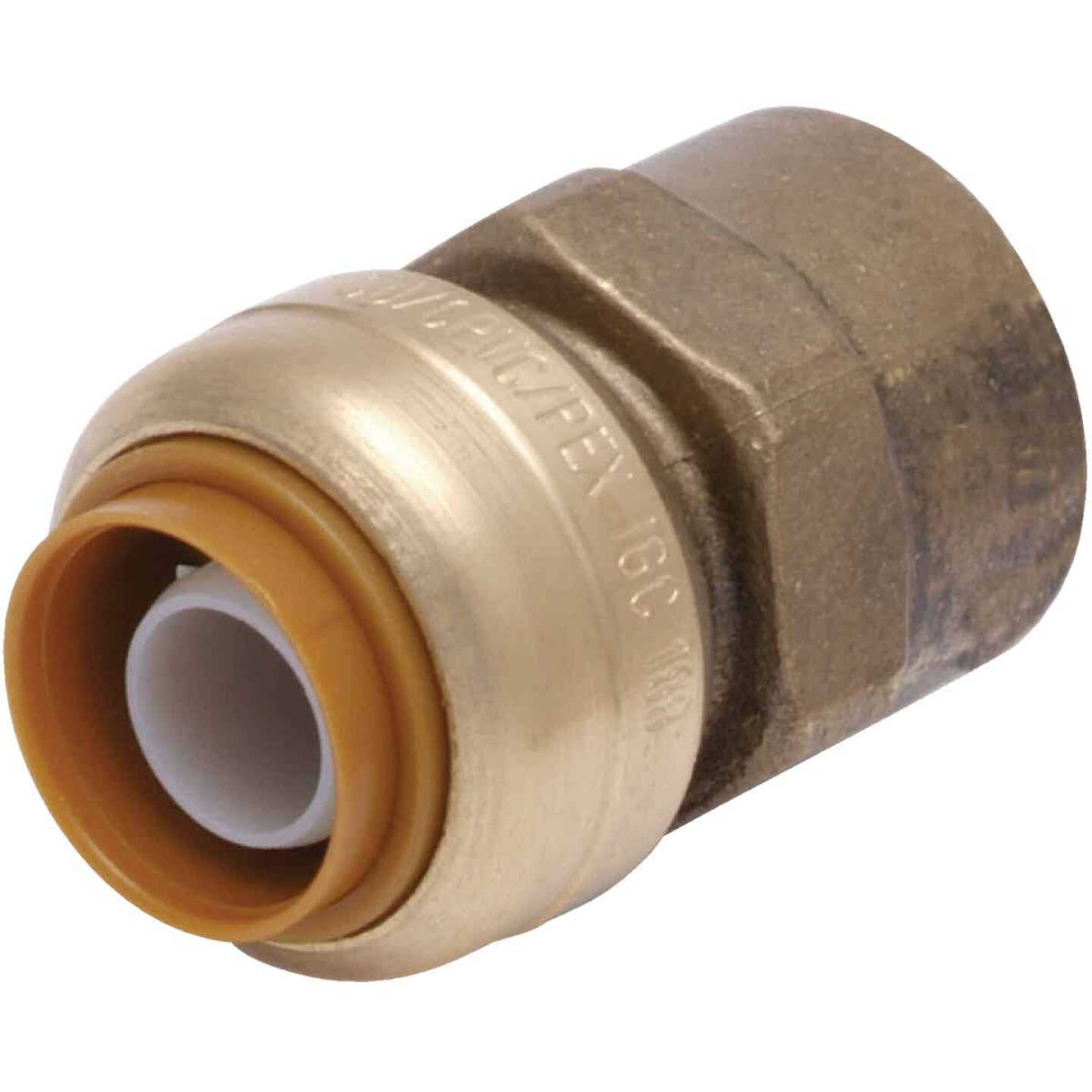 Cheap 😍 SharkBite 1/2 In. X 1/2 In. FNPT Straight Brass Push-to-Connect Female Adapter 🥰 1 Cheap 😍 SharkBite 1/2 In. X 1/2 In. FNPT Straight Brass Push-to-Connect Female Adapter 🥰