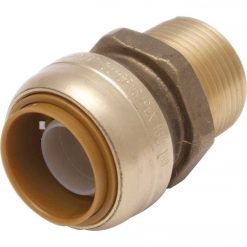 Hot Sale 🥰 SharkBite 1 In. X 1 In. MNPT Straight Brass Push-to-Connect Male Adapter 🔥