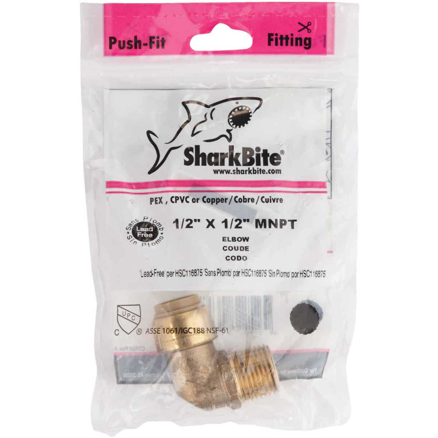 Deals ๐ฅ SharkBite 1/2 In. X 1/2 In. Push-to-Connect MNPT Brass Elbow (1/4 Bend) ๐ 2 Deals ๐ฅ SharkBite 1/2 In. X 1/2 In. Push-to-Connect MNPT Brass Elbow (1/4 Bend) ๐ - Image 2