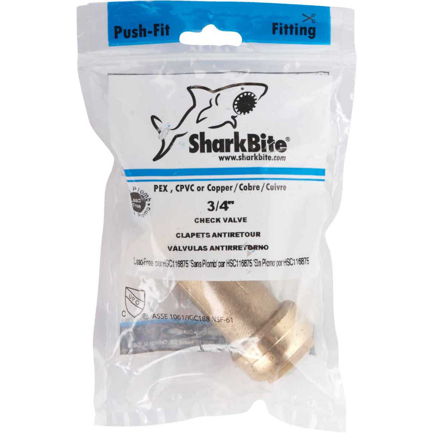 Best Pirce 🛒 Sharkbite 3/4 In. Brass Push Check Valve 🎉 2 Best Pirce 🛒 Sharkbite 3/4 In. Brass Push Check Valve 🎉 - Image 2