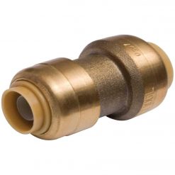Outlet 👍 SharkBite 3/8 In. X 1/2 In. Push-to-Connect Brass Coupling 👍