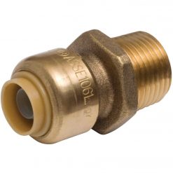 Best reviews of 👍 SharkBite 3/8 In. (1/2 In. OD) X 1/2 In. MNPT Reducing Brass Push-to-Connect Male Adapter ⌛