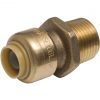 Deals 🤩 SharkBite 1/4 In. X 1/2 In. MNPT Reducing Brass Push-to-Connect Male Adapter ✔️