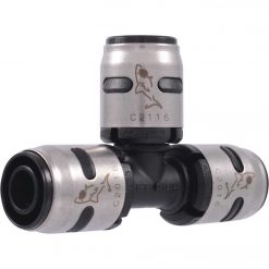 Best Sale 🛒 SharkBite EvoPex 1/2 In. X 1/2 In. X 1/2 In. Push-to-Connect Plastic Tee ⭐